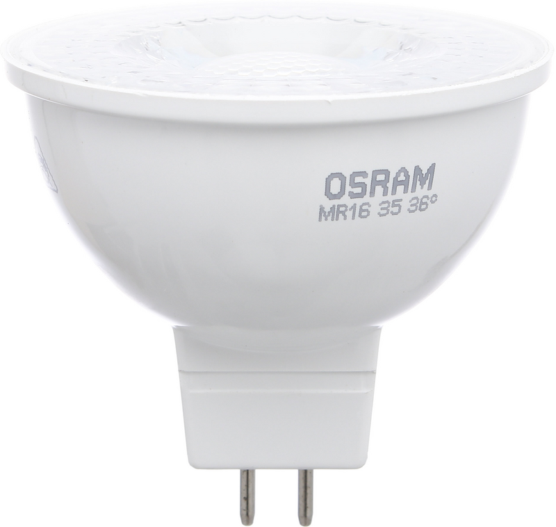 Лампа світлодіодна Osram (4052899971677) 5Вт, GU5.3, 3000K